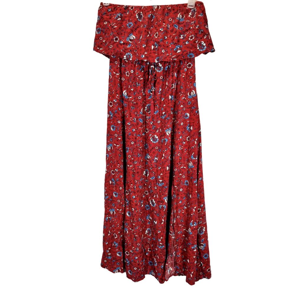 Japna Strapless Floor Length Dress Size M